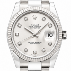 Rolex Datejust 36MM 116234 Factory Diamond Dial Watch